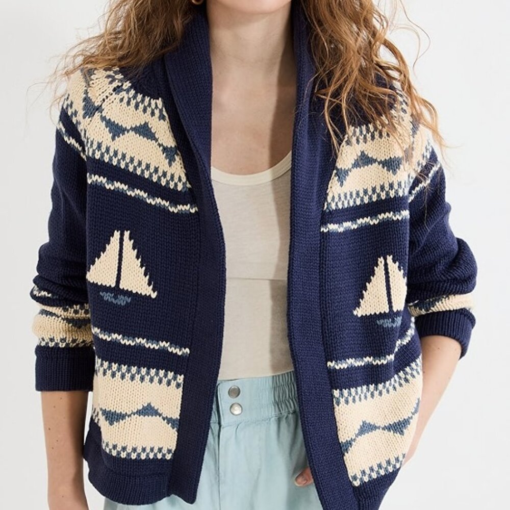 The Great. The Sailboat Lodge Cardigan